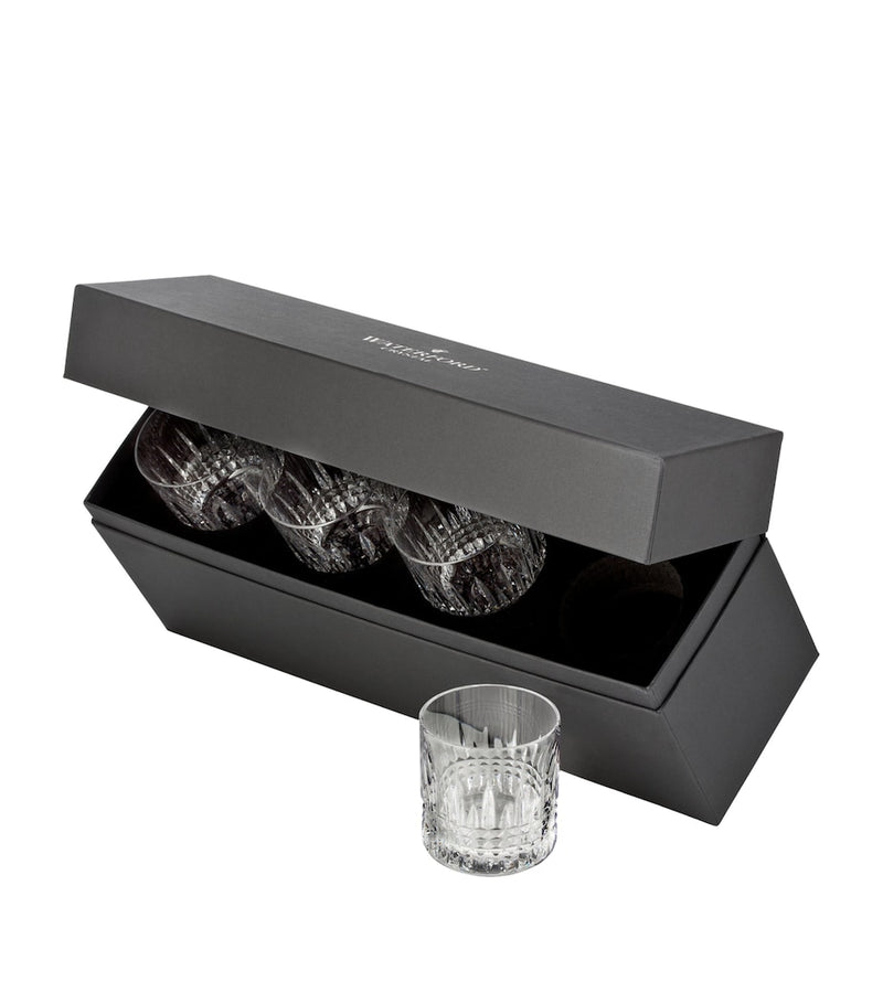Waterford Lismore Diamond crystal tumblers 250ml (British brand)
