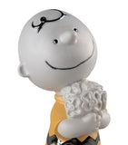 Lladró Charlie Brown porcelain figurine 22cm, UK version