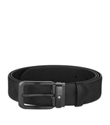 Harrods Montblanc Leather Reversible Belt 3.5cm- Buy online at McGrocer