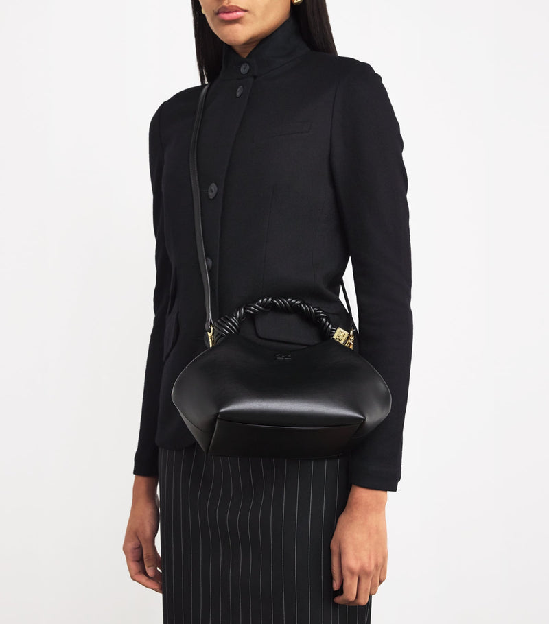GANNI Mini Bou top-handle bag, imported from the UK