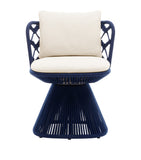 B&B Italia Flair O' cushioned outdoor dining chair, UK version