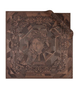Harrods Bvlgari Silk Jacquard Scarf 140cm x 140cm- Buy online at McGrocer