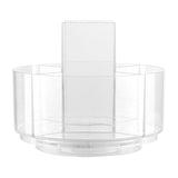Superdrug Livingandhome Circular Chic Transparent Makeup Storage Box 15.5cm- Buy online at McGrocer