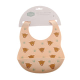 Ziggle silicone bib highland cow one size (British brand)
