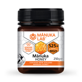 Holland & Barrett Manuka Lab Manuka Honey MGO 525 Natural Honey Jar 250g- Buy online at McGrocer