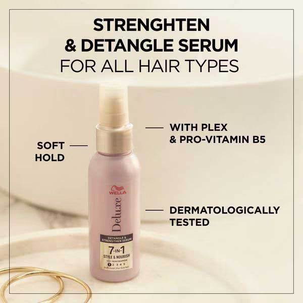 Wella Deluxe detangle and strengthening serum 100ml (British brand)