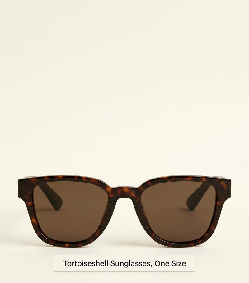 Prada acetate rectangular sunglasses with silver inlays (British brand)
