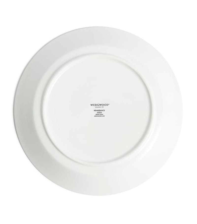 Wedgwood Renaissance Gold deep plate 22cm (British brand)