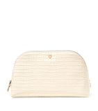 Aspinal of London croc-embossed leather wash bag - British product
