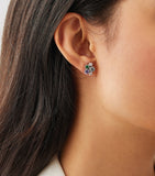 Boodles Raindance watercolour cluster stud earrings (British brand)