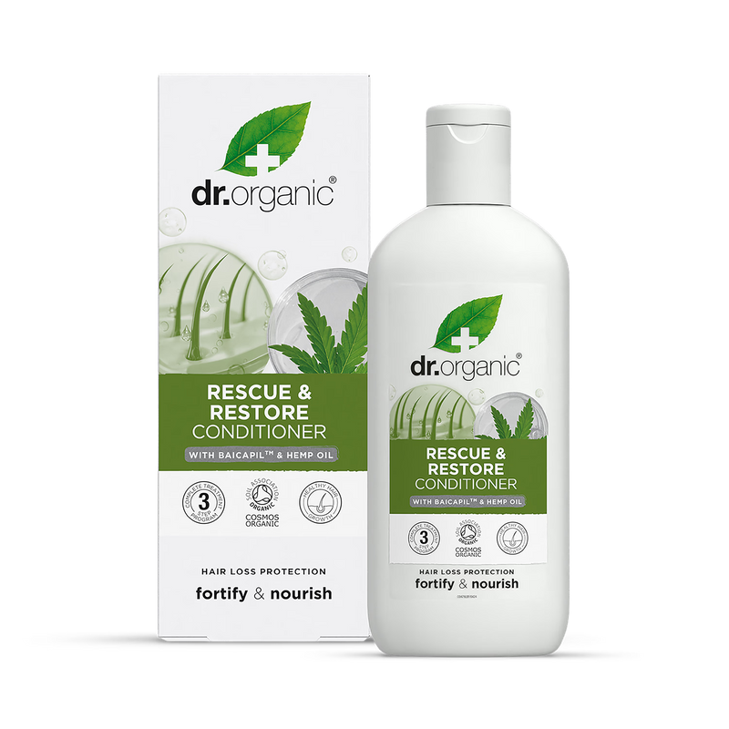Dr Organic Hemp Oil Rescue & Restore Conditioner 265ml - British product