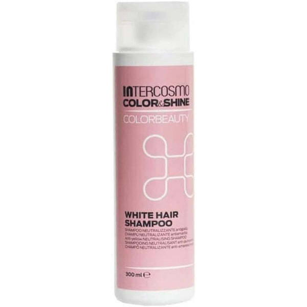 Intercosmo white hair shampoo 300ml, imported from the UK
