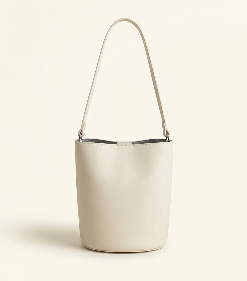 Prada leather buckled bucket bag, UK version