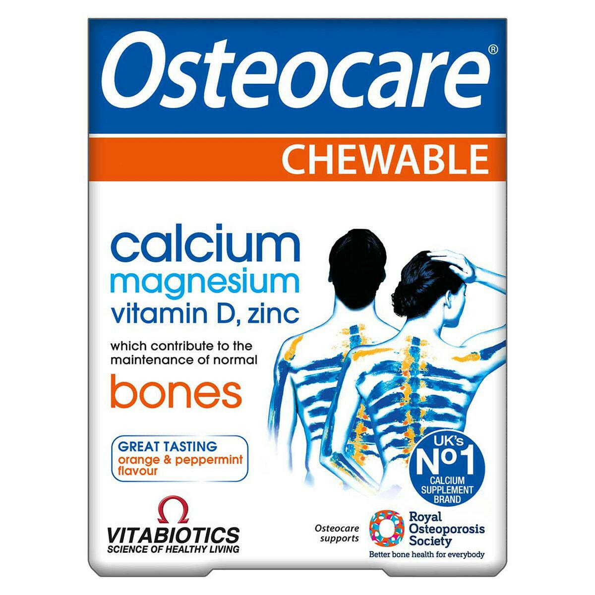 Vitabiotics Osteocare Chewables - 30 Tablets GOODS Boots