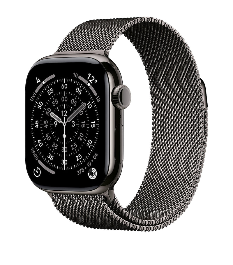 Apple smartwatch Titanium with Slate Milanese Loop 42mm - British product