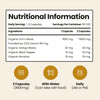VitaBright mushroom complex with Ginkgo Biloba 120 capsules, imported from the UK