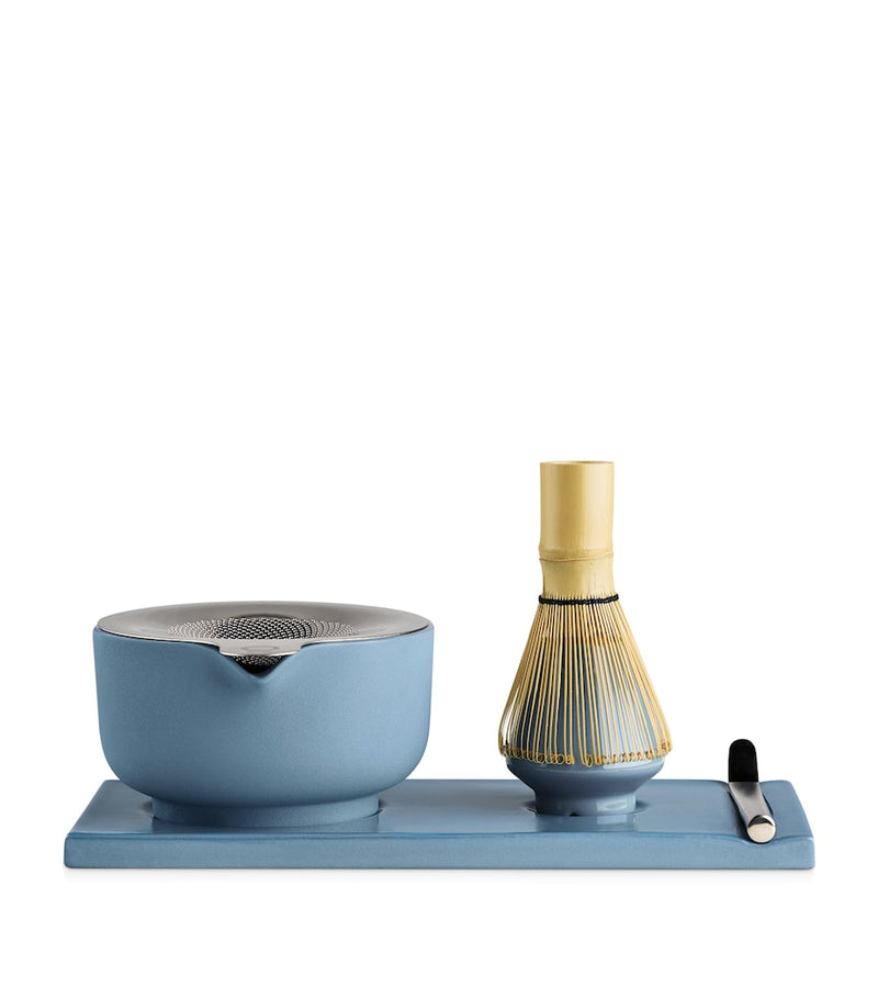 Ensemble Matcha FELLOW, bol en céramique, fouet en bambou, version UK