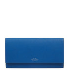 Smythson Panama Leather Marshall Travel Wallet (British brand)