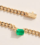 Anita Ko yellow gold and emerald choker 40.5cm, imported from the UK