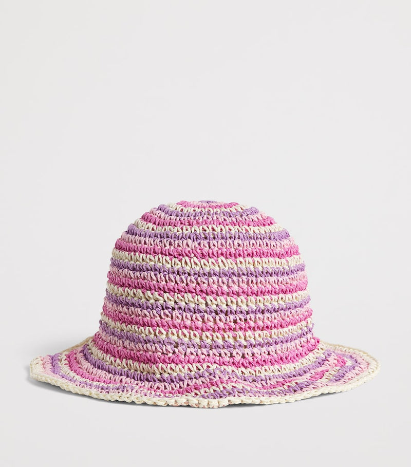 Missoni crochet stripe bucket hat, UK version