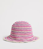 Missoni crochet stripe bucket hat, UK version