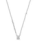 Harrods Harrods White Gold and Diamond Pendant Necklace (0.25ct)- Buy online at McGrocer