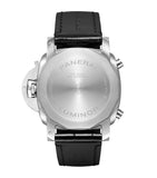 Panerai Luminor Chronograph watch 44mm stainless steel, UK version
