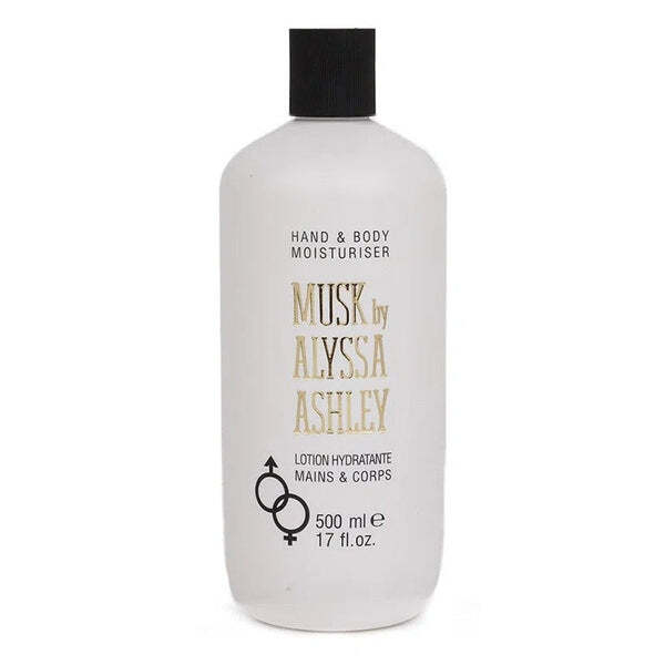Alyssa Ashley Musk hand and body lotion 500ml (British brand)