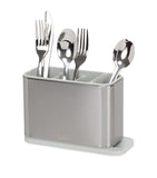 Joseph Joseph stainless steel surface cutlery drainer, UK version
