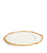 Harrods Les Ottomans Ceramic Bamboo Serving Plate 32cm- Buy online at McGrocer