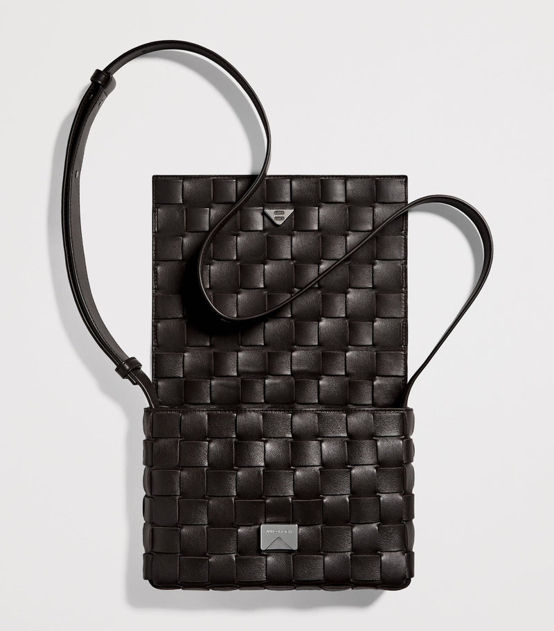 Bottega Veneta Intrecciato messenger bag calfskin leather - British product