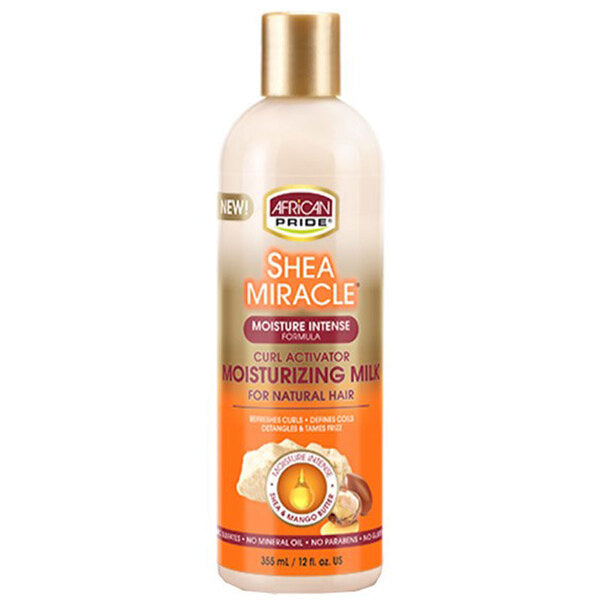 African Pride Shea Miracle Moisture Milk Curl Activator - British product