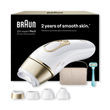 Holland & Barrett Braun IPL Silk·expert Pro 5 At Home Hair Removal Device, 4 Attachment Heads- Buy online at McGrocer