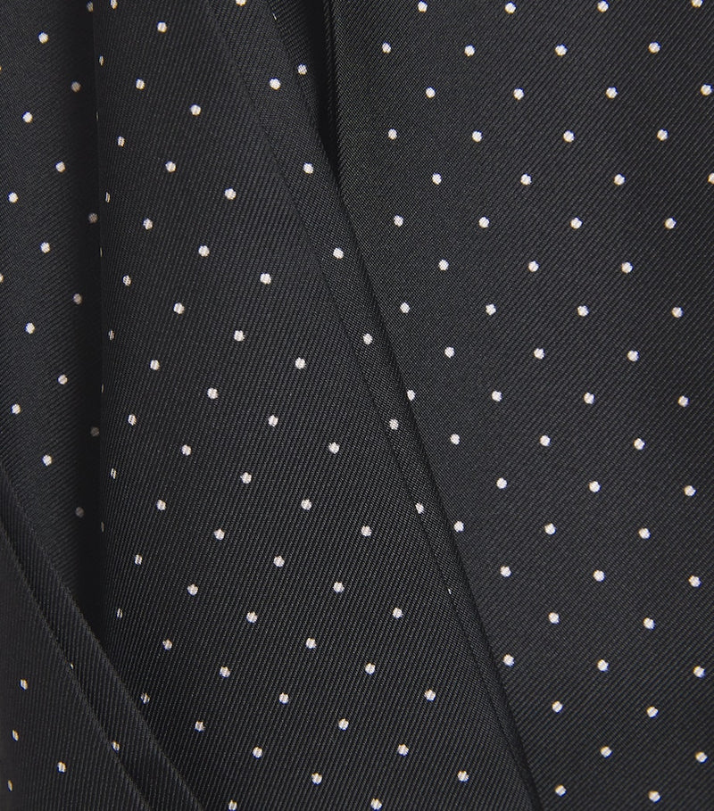TOM FORD silk polka-dot scarf luxury accessory - British product