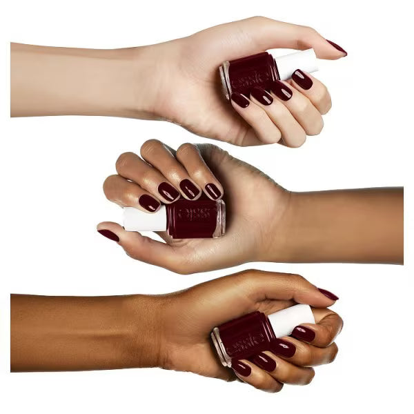 Essie Bordeaux dark red nail polish 13.5ml - British product