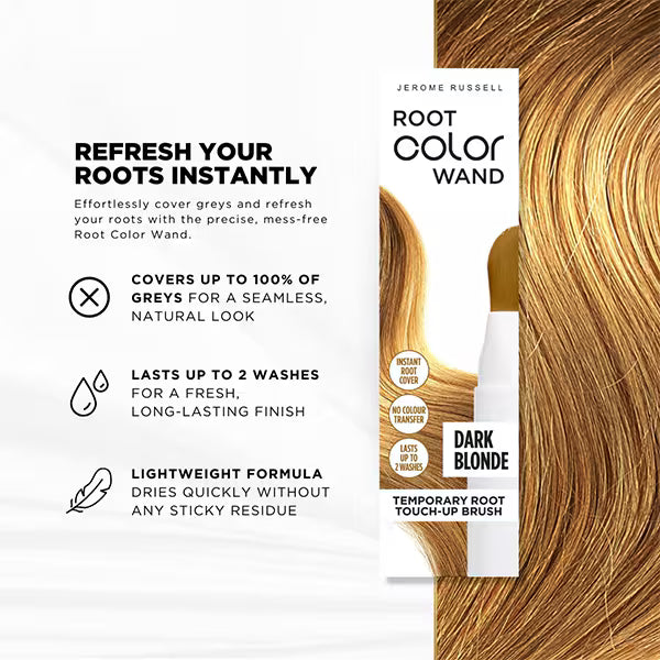 Jerome Russell Root Color Wand Dark Blonde, imported from the UK