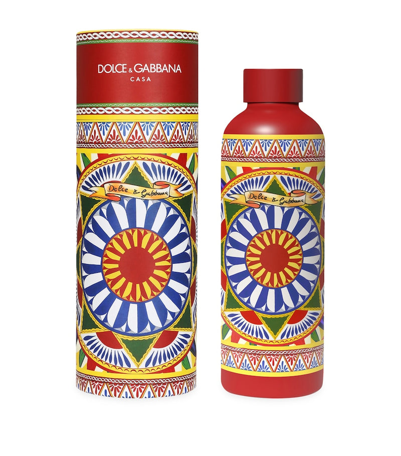 Dolce&Gabbana travel cup with Carretto Siciliano print 500ml - British product