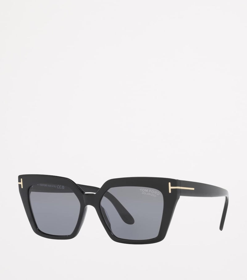 Tom Ford Winona cat eye sunglasses acetate, imported from the UK