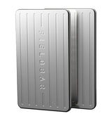 Harrods Stainless Steel Ice Bars with Non-Toxic Distilled Water Set of 2- Buy online at McGrocer