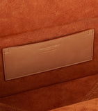 Saint Laurent embossed take-away box bag with silver hardware, UK version
