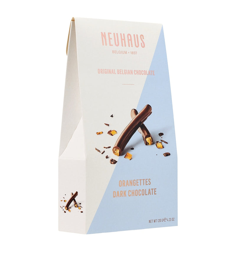 Neuhaus Orangettes dark chocolate box 120g, imported from the UK