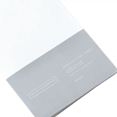 Superdrug The Tiny Bed Co. Premium Organic Travel Cot Fitted Sheet 104 x 74cm- Buy online at McGrocer