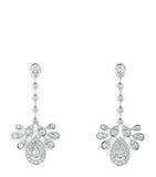 Chaumet white gold diamond earrings, UK version