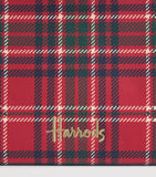 Harrods small tartan tote bag cotton canvas - British product