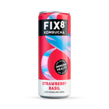 Fix8 Erdbeer-Basilikum-Kombucha 250ml