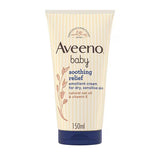 Superdrug Aveeno Baby Soothing Relief Emollient Cream Skin Care Moisturiser 150ml- Buy online at McGrocer