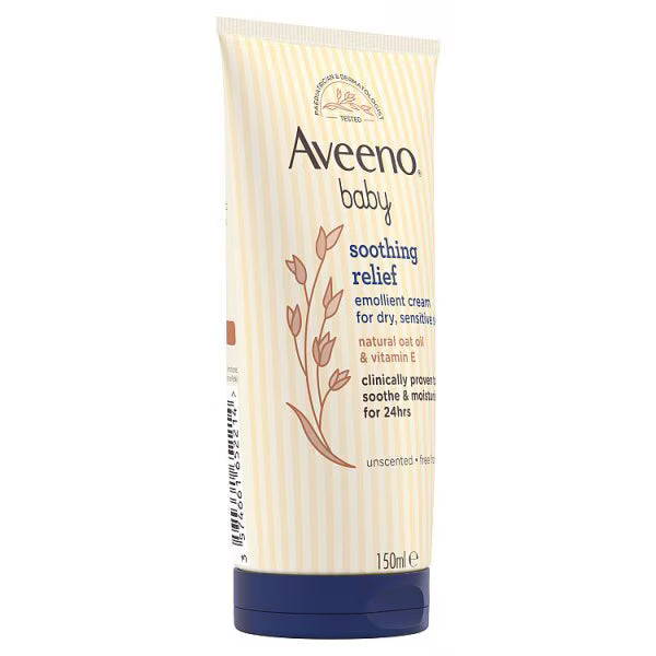 Aveeno Baby Soothing Relief Emollient Cream 150ml - British product