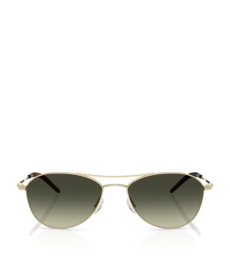 Oliver Peoples Aero II aviator sunglasses, UK version