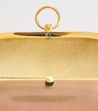Jeffrey Levinson Oval Elina ceramic clutch bag (British brand)