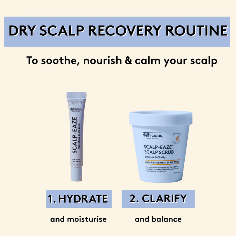 Delhicious Scalp-Eaze soothing scalp balm 20ml, British product